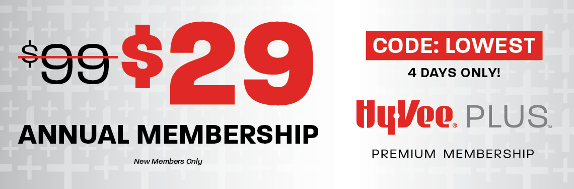 $29 H Plus membership