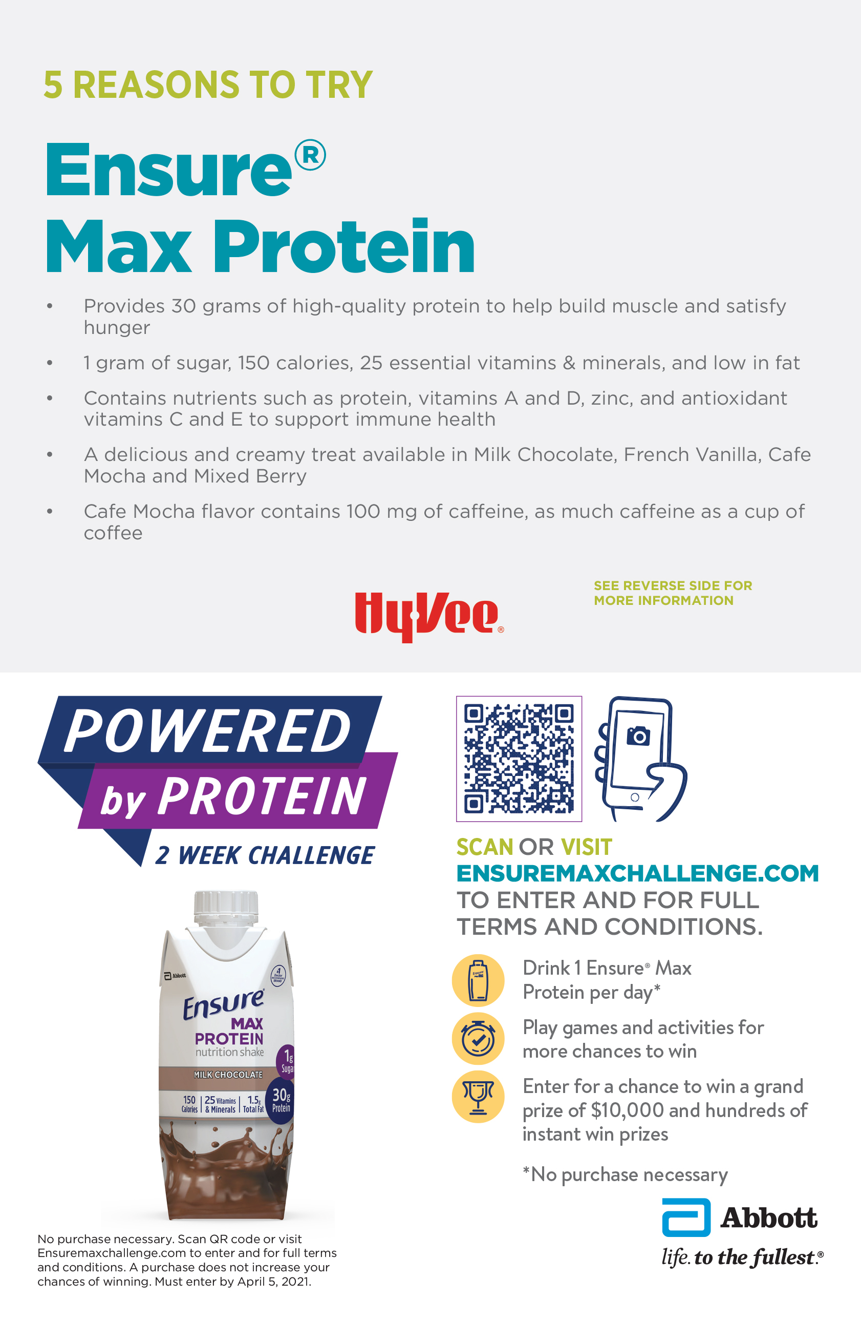 February POM - Ensure Max Protein