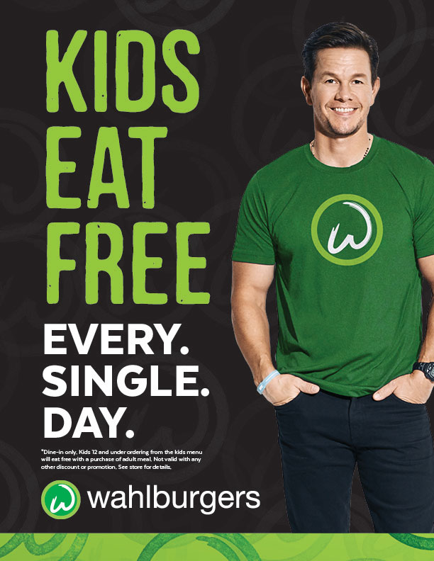 Kids Eat Free at Wahlburgers