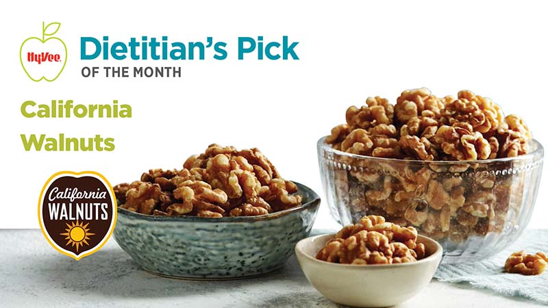 August Pick of the month California Walnuts