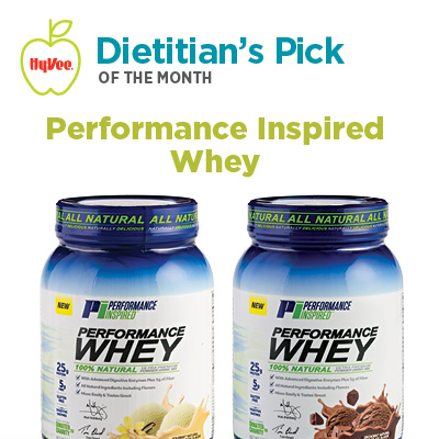 January Dietitian Pick of the Month - Performance Inspired Whey Protein