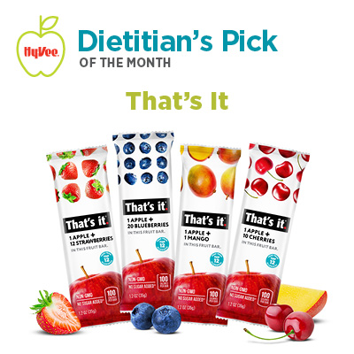 January Dietitian Pick of the Month - That's It Fruit Bars